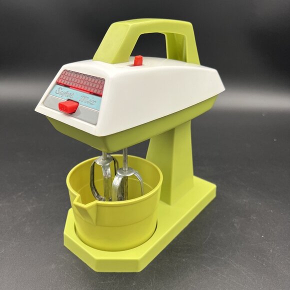 Sears Other - Vintage Sears Toy Super Food Mixer Avocado Green with Bowl Made in Japan 1970s